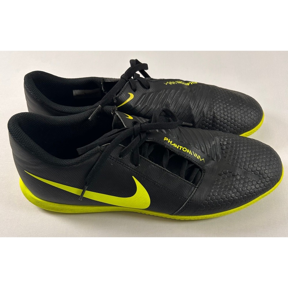 Nike Shoes Mens 12 Black Phantom Venom Academy IC Indoor Soccer Volt AO0570-007 - Picture 5 of 12